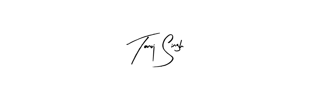 Also we have Tanuj Singh name is the best signature style. Create professional handwritten signature collection using Arty Signature autograph style. Tanuj Singh signature style 8 images and pictures png