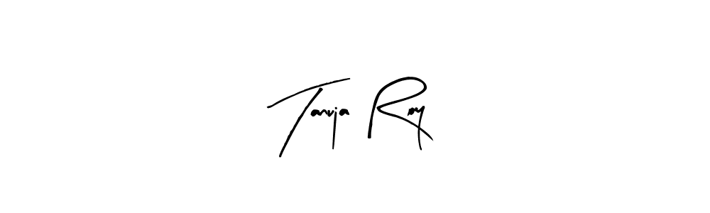 Tanuja Roy stylish signature style. Best Handwritten Sign (Arty Signature) for my name. Handwritten Signature Collection Ideas for my name Tanuja Roy. Tanuja Roy signature style 8 images and pictures png