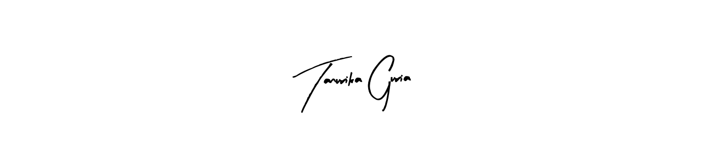 Make a beautiful signature design for name Tanurika Guria. Use this online signature maker to create a handwritten signature for free. Tanurika Guria signature style 8 images and pictures png