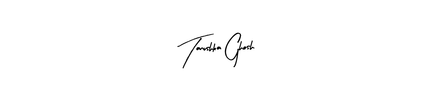 Use a signature maker to create a handwritten signature online. With this signature software, you can design (Arty Signature) your own signature for name Tanushka Ghosh. Tanushka Ghosh signature style 8 images and pictures png