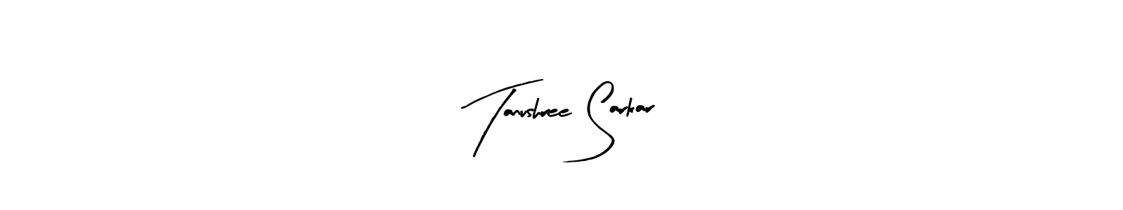 This is the best signature style for the Tanushree Sarkar name. Also you like these signature font (Arty Signature). Mix name signature. Tanushree Sarkar signature style 8 images and pictures png