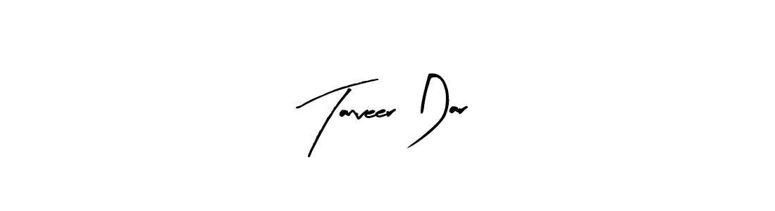 Create a beautiful signature design for name Tanveer Dar. With this signature (Arty Signature) fonts, you can make a handwritten signature for free. Tanveer Dar signature style 8 images and pictures png