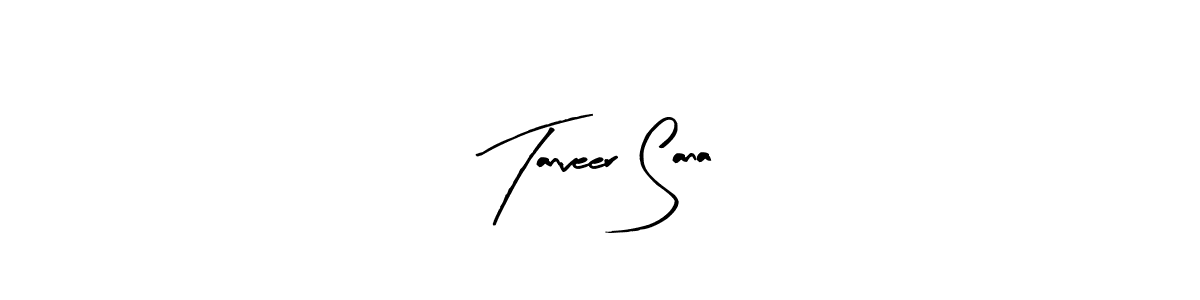 Use a signature maker to create a handwritten signature online. With this signature software, you can design (Arty Signature) your own signature for name Tanveer Sana. Tanveer Sana signature style 8 images and pictures png
