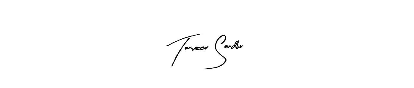 Design your own signature with our free online signature maker. With this signature software, you can create a handwritten (Arty Signature) signature for name Tanveer Sandhu. Tanveer Sandhu signature style 8 images and pictures png