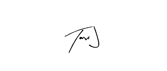 You should practise on your own different ways (Arty Signature) to write your name (Tanvi J) in signature. don't let someone else do it for you. Tanvi J signature style 8 images and pictures png