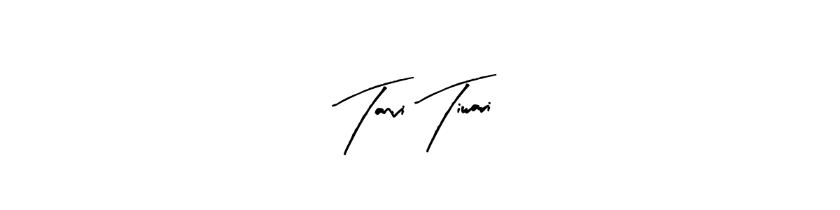 Similarly Arty Signature is the best handwritten signature design. Signature creator online .You can use it as an online autograph creator for name Tanvi Tiwari. Tanvi Tiwari signature style 8 images and pictures png