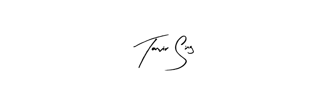 if you are searching for the best signature style for your name Tanvir Sing. so please give up your signature search. here we have designed multiple signature styles  using Arty Signature. Tanvir Sing signature style 8 images and pictures png