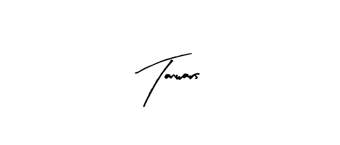 You should practise on your own different ways (Arty Signature) to write your name (Tanwars) in signature. don't let someone else do it for you. Tanwars signature style 8 images and pictures png