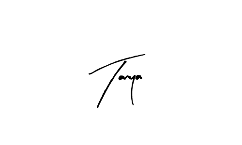 You should practise on your own different ways (Arty Signature) to write your name (Tanya) in signature. don't let someone else do it for you. Tanya signature style 8 images and pictures png
