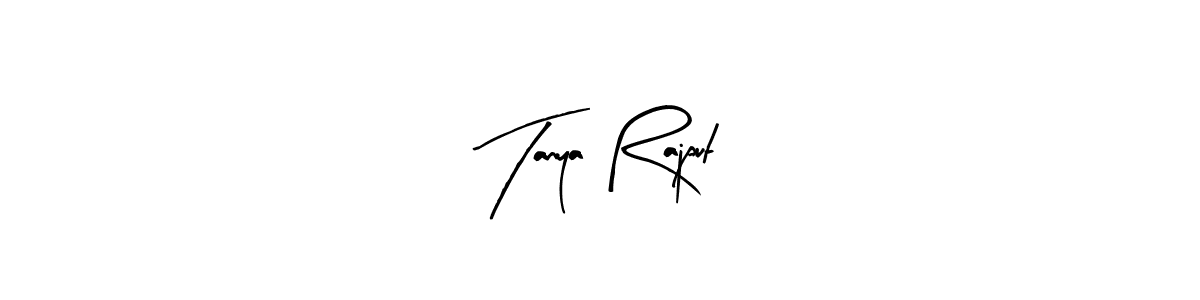 Make a beautiful signature design for name Tanya Rajput. Use this online signature maker to create a handwritten signature for free. Tanya Rajput signature style 8 images and pictures png