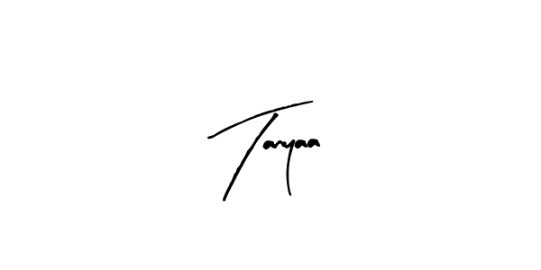 Also You can easily find your signature by using the search form. We will create Tanyaa name handwritten signature images for you free of cost using Arty Signature sign style. Tanyaa signature style 8 images and pictures png