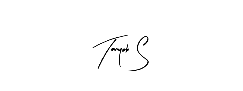 You can use this online signature creator to create a handwritten signature for the name Tanyok S. This is the best online autograph maker. Tanyok S signature style 8 images and pictures png