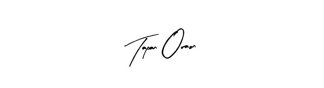 Use a signature maker to create a handwritten signature online. With this signature software, you can design (Arty Signature) your own signature for name Tapan Oraon. Tapan Oraon signature style 8 images and pictures png