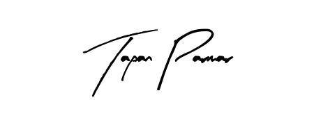 Create a personalized artistic stamp with Tapan Parmar in Arty Signature font. Perfect for visual artists, designers, and influencers. Tapan Parmar signature style 8 images and pictures png