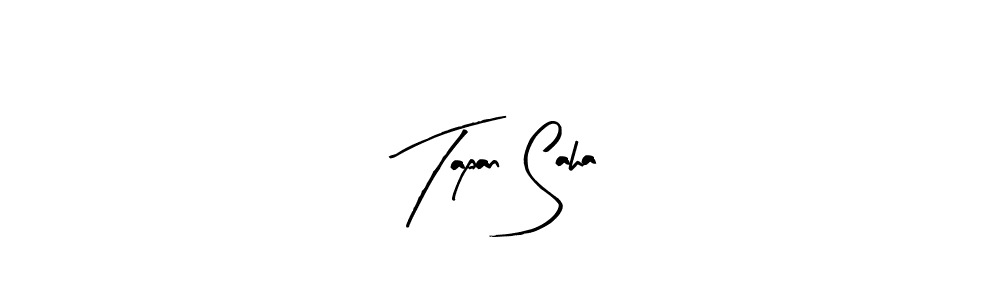 Use a signature maker to create a handwritten signature online. With this signature software, you can design (Arty Signature) your own signature for name Tapan Saha. Tapan Saha signature style 8 images and pictures png