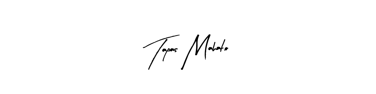 Design your own signature with our free online signature maker. With this signature software, you can create a handwritten (Arty Signature) signature for name Tapas Mahato. Tapas Mahato signature style 8 images and pictures png