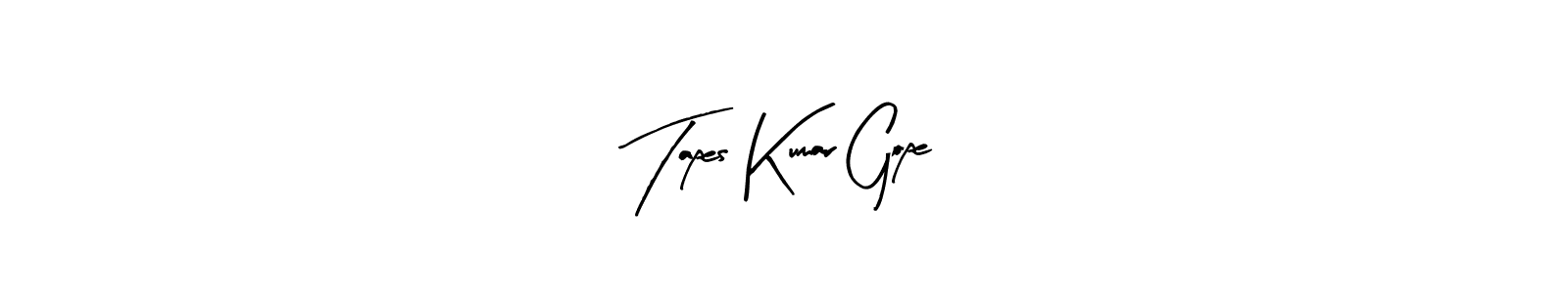 Tapes Kumar Gope stylish signature style. Best Handwritten Sign (Arty Signature) for my name. Handwritten Signature Collection Ideas for my name Tapes Kumar Gope. Tapes Kumar Gope signature style 8 images and pictures png