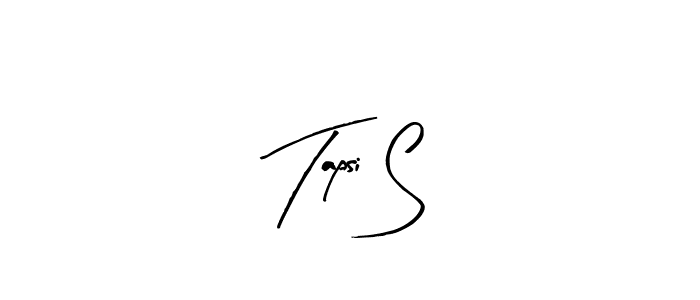 You can use this online signature creator to create a handwritten signature for the name Tapsi S. This is the best online autograph maker. Tapsi S signature style 8 images and pictures png
