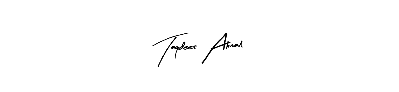 Also You can easily find your signature by using the search form. We will create Taqdees Akmal name handwritten signature images for you free of cost using Arty Signature sign style. Taqdees Akmal signature style 8 images and pictures png