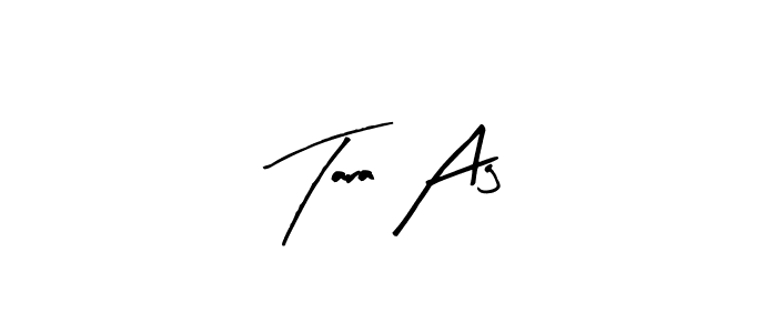 Use a signature maker to create a handwritten signature online. With this signature software, you can design (Arty Signature) your own signature for name Tara Ag. Tara Ag signature style 8 images and pictures png