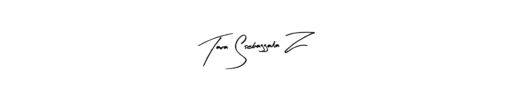 How to make Tara Ssebaggala Z signature? Arty Signature is a professional autograph style. Create handwritten signature for Tara Ssebaggala Z name. Tara Ssebaggala Z signature style 8 images and pictures png