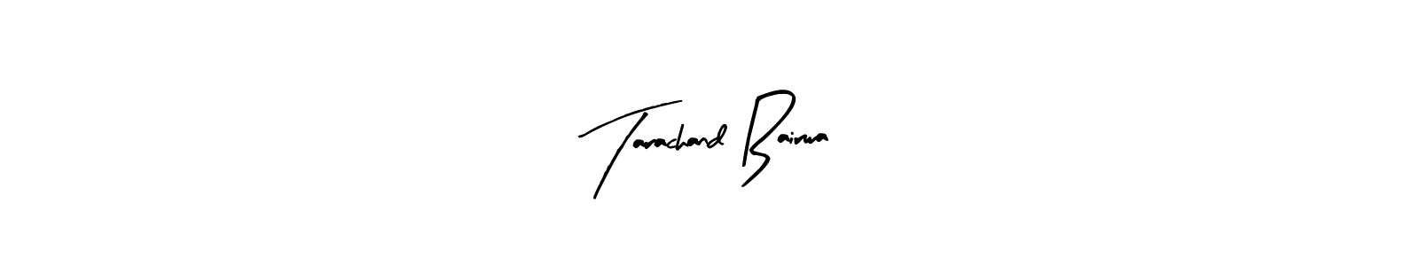 You should practise on your own different ways (Arty Signature) to write your name (Tarachand Bairwa) in signature. don't let someone else do it for you. Tarachand Bairwa signature style 8 images and pictures png