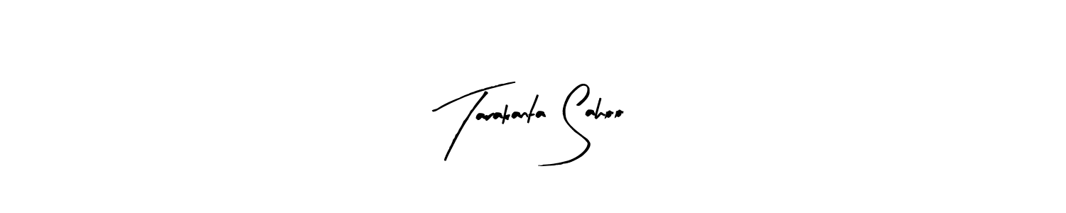 Make a beautiful signature design for name Tarakanta Sahoo. With this signature (Arty Signature) style, you can create a handwritten signature for free. Tarakanta Sahoo signature style 8 images and pictures png