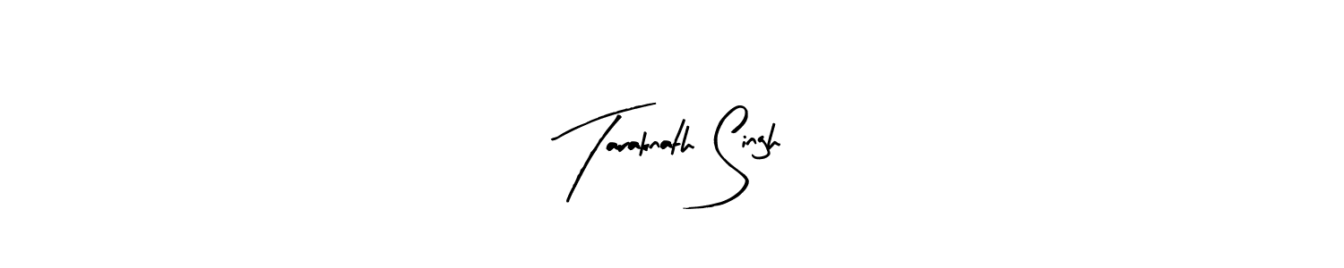 Taraknath Singh stylish signature style. Best Handwritten Sign (Arty Signature) for my name. Handwritten Signature Collection Ideas for my name Taraknath Singh. Taraknath Singh signature style 8 images and pictures png