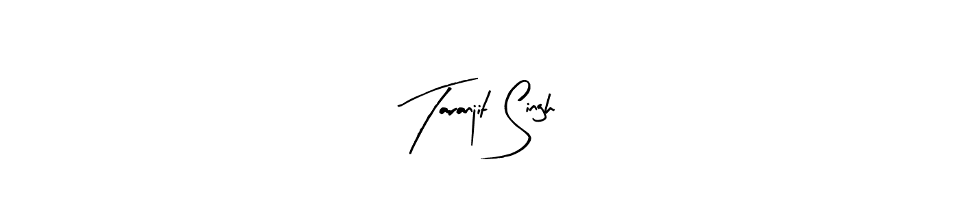 Design your own signature with our free online signature maker. With this signature software, you can create a handwritten (Arty Signature) signature for name Taranjit Singh. Taranjit Singh signature style 8 images and pictures png