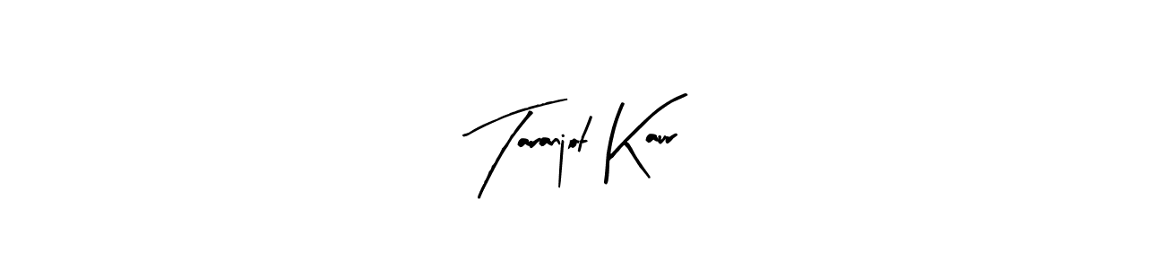 Design your own signature with our free online signature maker. With this signature software, you can create a handwritten (Arty Signature) signature for name Taranjot Kaur. Taranjot Kaur signature style 8 images and pictures png