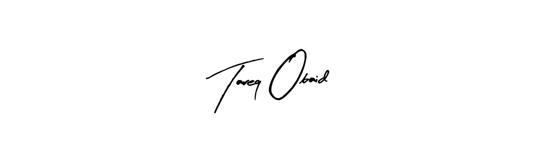 The best way (Arty Signature) to make a short signature is to pick only two or three words in your name. The name Tareq Obaid include a total of six letters. For converting this name. Tareq Obaid signature style 8 images and pictures png