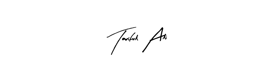 How to make Tariful Ali signature? Arty Signature is a professional autograph style. Create handwritten signature for Tariful Ali name. Tariful Ali signature style 8 images and pictures png