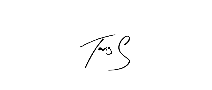 How to Draw Tarig S signature style? Arty Signature is a latest design signature styles for name Tarig S. Tarig S signature style 8 images and pictures png