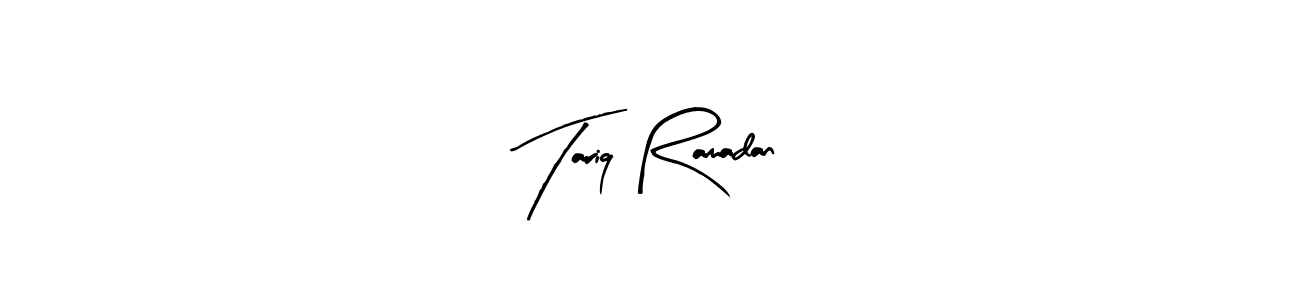 Tariq Ramadan stylish signature style. Best Handwritten Sign (Arty Signature) for my name. Handwritten Signature Collection Ideas for my name Tariq Ramadan. Tariq Ramadan signature style 8 images and pictures png