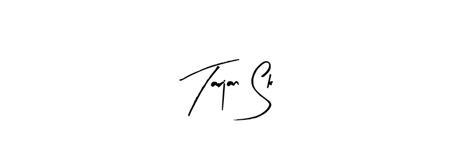 if you are searching for the best signature style for your name Tarjan Sk. so please give up your signature search. here we have designed multiple signature styles  using Arty Signature. Tarjan Sk signature style 8 images and pictures png