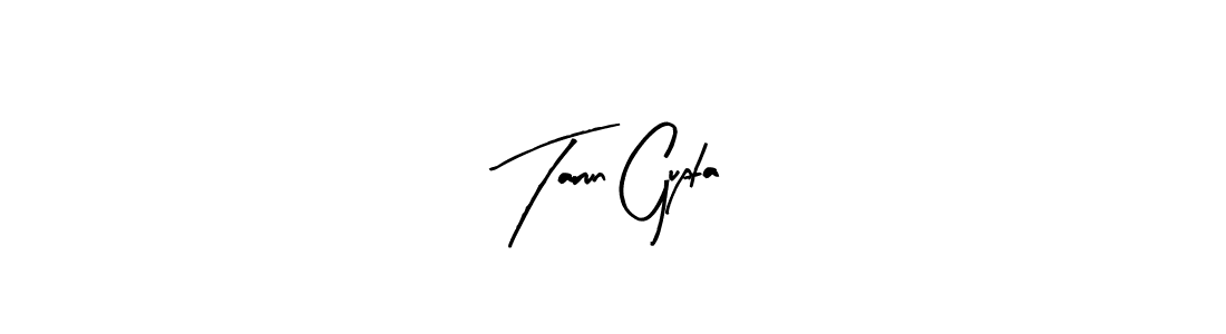 Create a beautiful signature design for name Tarun Gupta. With this signature (Arty Signature) fonts, you can make a handwritten signature for free. Tarun Gupta signature style 8 images and pictures png