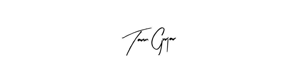 Design your own signature with our free online signature maker. With this signature software, you can create a handwritten (Arty Signature) signature for name Tarun Gurjar. Tarun Gurjar signature style 8 images and pictures png