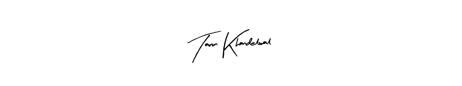 Tarun Khandelwal stylish signature style. Best Handwritten Sign (Arty Signature) for my name. Handwritten Signature Collection Ideas for my name Tarun Khandelwal. Tarun Khandelwal signature style 8 images and pictures png