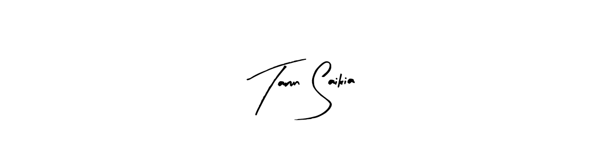 This is the best signature style for the Tarun Saikia name. Also you like these signature font (Arty Signature). Mix name signature. Tarun Saikia signature style 8 images and pictures png