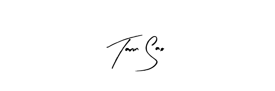 How to Draw Tarun Sao signature style? Arty Signature is a latest design signature styles for name Tarun Sao. Tarun Sao signature style 8 images and pictures png