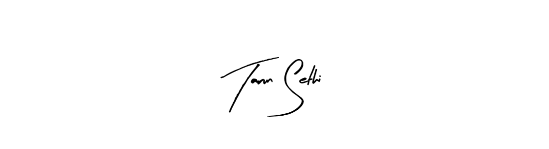 Make a beautiful signature design for name Tarun Sethi. With this signature (Arty Signature) style, you can create a handwritten signature for free. Tarun Sethi signature style 8 images and pictures png