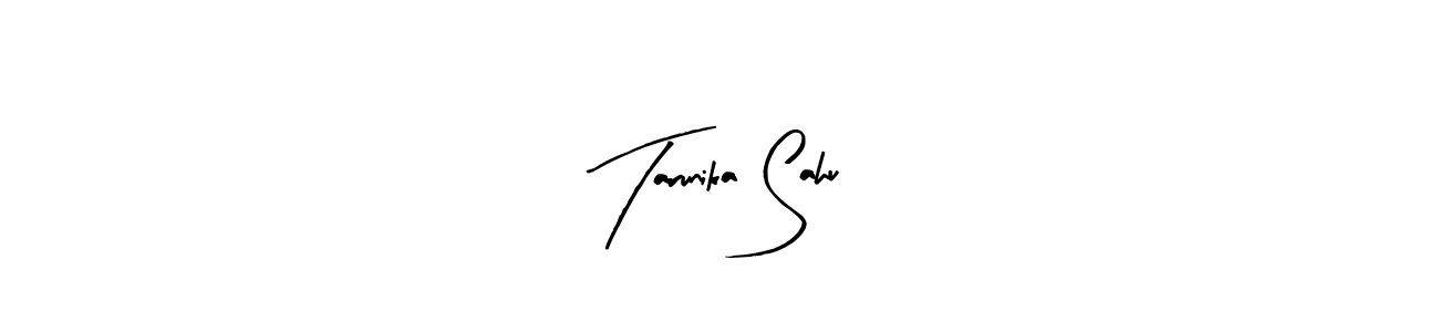 Make a short Tarunika Sahu signature style. Manage your documents anywhere anytime using Arty Signature. Create and add eSignatures, submit forms, share and send files easily. Tarunika Sahu signature style 8 images and pictures png