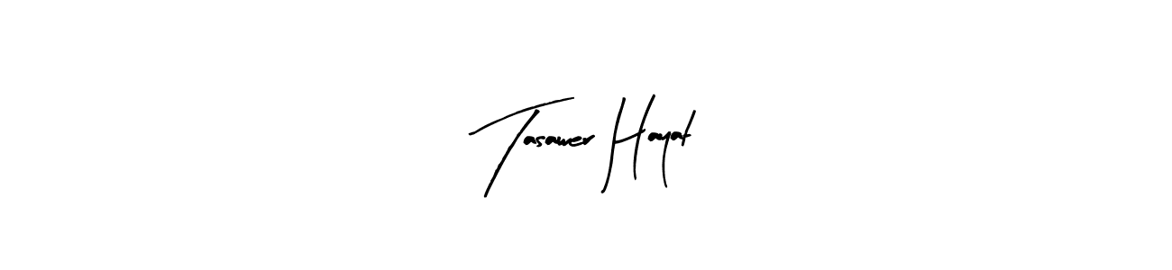 Tasawer Hayat stylish signature style. Best Handwritten Sign (Arty Signature) for my name. Handwritten Signature Collection Ideas for my name Tasawer Hayat. Tasawer Hayat signature style 8 images and pictures png
