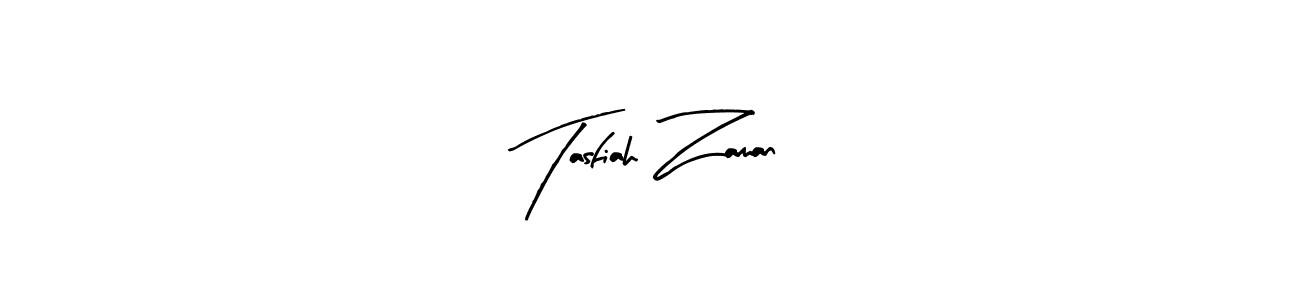 How to make Tasfiah Zaman name signature. Use Arty Signature style for creating short signs online. This is the latest handwritten sign. Tasfiah Zaman signature style 8 images and pictures png