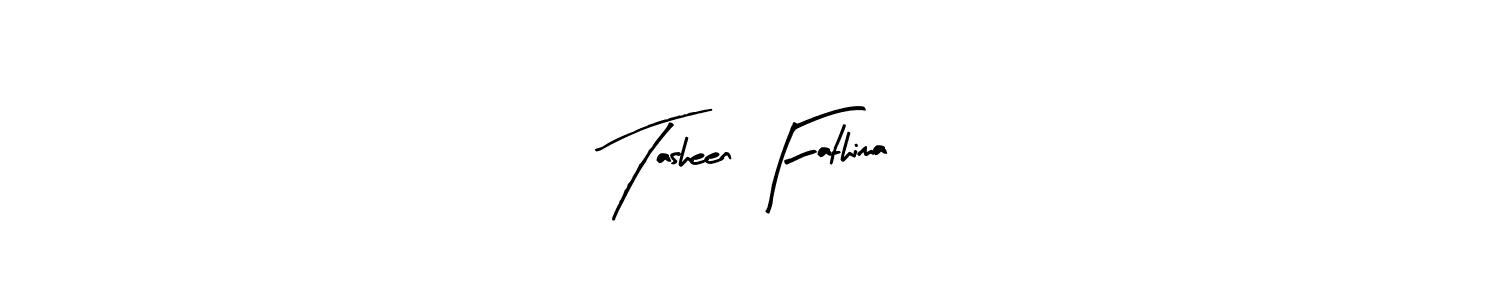 The best way (Arty Signature) to make a short signature is to pick only two or three words in your name. The name Tasheen Fathima include a total of six letters. For converting this name. Tasheen Fathima signature style 8 images and pictures png