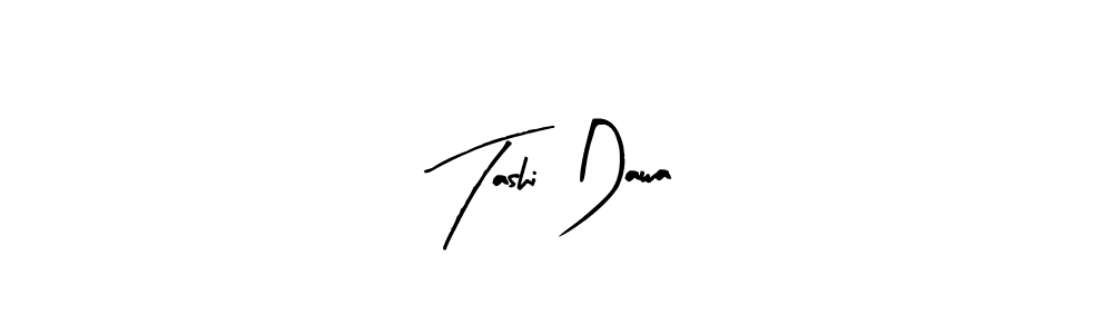 Tashi Dawa stylish signature style. Best Handwritten Sign (Arty Signature) for my name. Handwritten Signature Collection Ideas for my name Tashi Dawa. Tashi Dawa signature style 8 images and pictures png