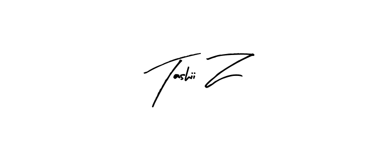 How to make Tashii Z name signature. Use Arty Signature style for creating short signs online. This is the latest handwritten sign. Tashii Z signature style 8 images and pictures png