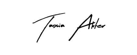 Get inspired by this graceful Arty Signature signature style for name Tasmia Akter. Smooth loops and balanced proportions for everyday use. Tasmia Akter signature style 8 images and pictures png