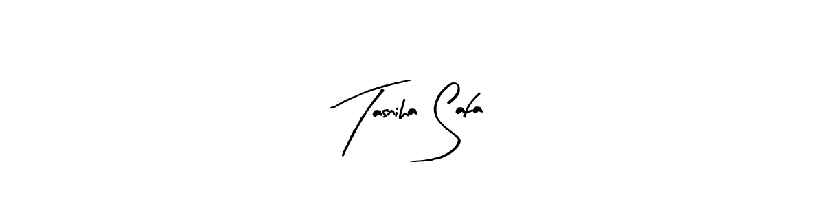 Once you've used our free online signature maker to create your best signature Arty Signature style, it's time to enjoy all of the benefits that Tasniha Safa name signing documents. Tasniha Safa signature style 8 images and pictures png