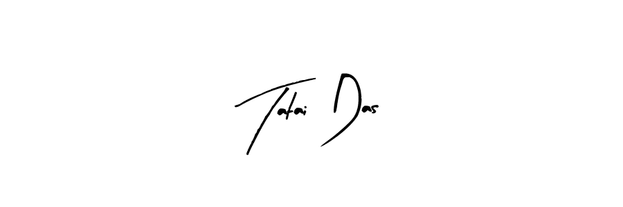 Similarly Arty Signature is the best handwritten signature design. Signature creator online .You can use it as an online autograph creator for name Tatai Das. Tatai Das signature style 8 images and pictures png